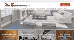 Desktop Screenshot of firstclasswoodflooring.com